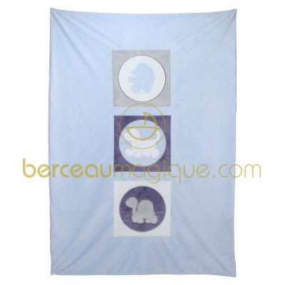 Couverture Arthur et Merlin graphic 100 x 140 cm   par  Noukie's