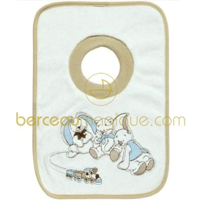 Bavoir maxi Oscar et L�on par Noukie's