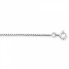 Cha�ne maille v�nitienne 45 cm (or blanc 750�) 