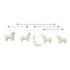 Mobile baguettes moutons et lune 