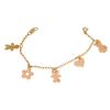 Bracelet � breloques le monde de Lou 5 petits motifs (taille maman)