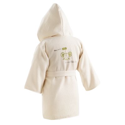 Peignoir � capuche Linette la souris (4 ans) par La maison des abeilles