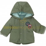 Blouson � capuche Mini nature (3 mois au 24 mois) - Sucre d'orge