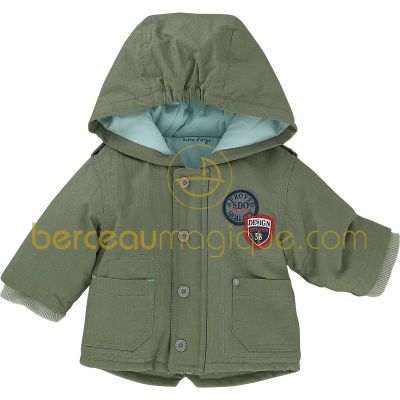 Blouson � capuche Mini nature (3 mois au 24 mois) par Sucre d'orge