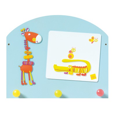 Porte-manteaux Zoulous (28 x 23 cm) par Domiva