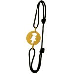 Bracelet cordon Tr�sor Fille (or jaune) - A.Augis