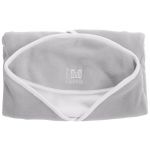 Babynomade polaire gris clair et blanc (taille 1 : 66x85 cm) - Red Castle