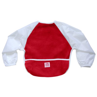 Bavoir polaire avec manches rouge (12-24 mois) par Red Castle