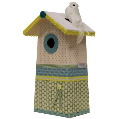 Cabane à oiseaux clouds (12,5 x 9 x 26 cm)