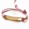 Bracelet ''I am'' Fille (Or jaune)