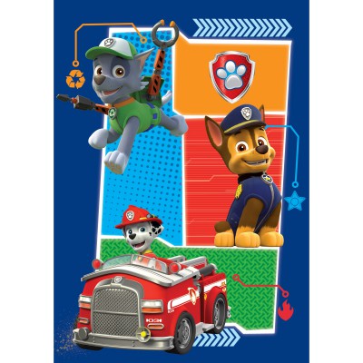 Tapis rectangulaire pat' patrouille ultra soft (70 x 100 cm)
