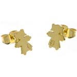 Boucles d'oreilles petite fille (Or jaune) par Loupidou