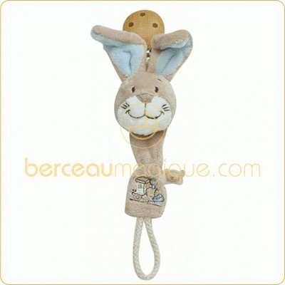 Attache sucette Oscar Tutana par Noukie's