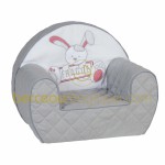 Fauteuil club d�houssable Lapin Fragile - Candide