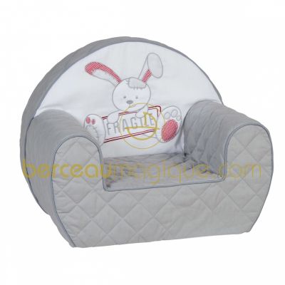 Fauteuil club d�houssable Lapin Fragile par Candide