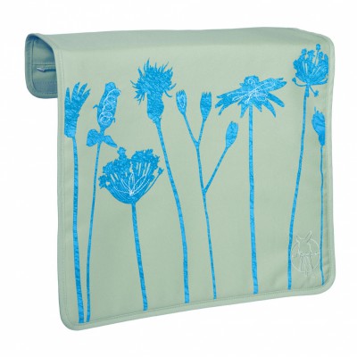 Rabat interchangeable Meadow jade pour sac � langer Mallette par L�ssig 