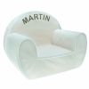 Fauteuil club personnalisable naturel