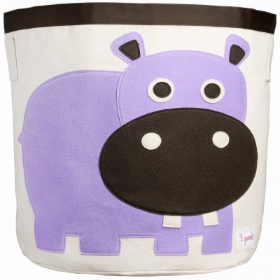 Sac à jouets hippopotame