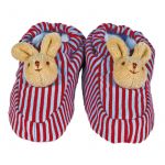 Chaussons lapin rayures (2 ans) - Trousselier