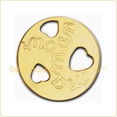 Grande M�daille Maman Amour (or jaune)  par La Monnaie de Paris