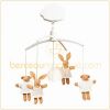 Mobile musical ours et lapines 
