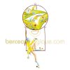 Mobile balanciel li�vre jaune