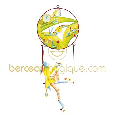 Mobile balanciel li�vre jaune par L'oiseau bateau