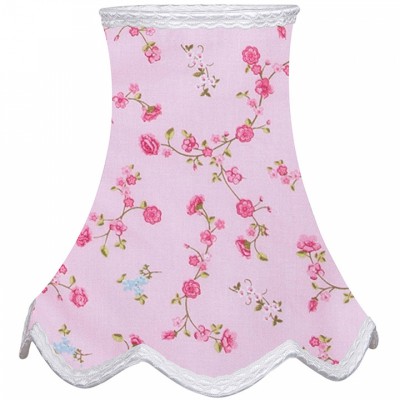 Abat-jours java pink blossom pour lampe (20 x 20 cm)