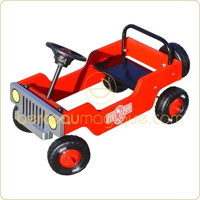 Voiture Buggy pompier par Vilac