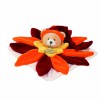 Doudou Tatoo Fleur orange collector