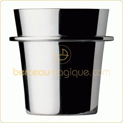 Coquetier Saturne (M�tal argent�) par Ercuis