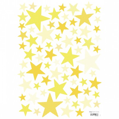 Stickers a3 my superstar sunshine by sophie cordier (29,7 x 42 cm)