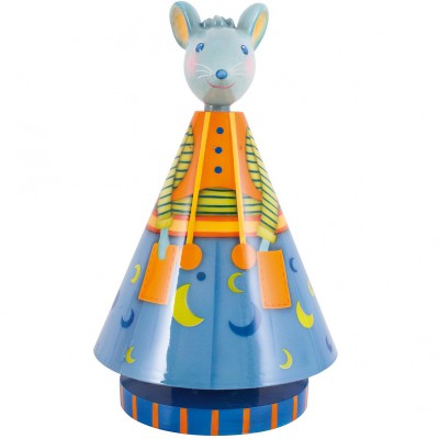 Lampe luciole garçon souris