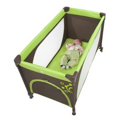 Lit parapluie ''Sweetnight'' chocolat et anis par Babymoov