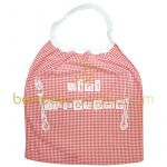 Serviette doubl�e �lastiqu�e Mini gastronome par BB & Co