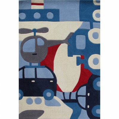 Tapis puzzle voyage (110 x 160 cm)