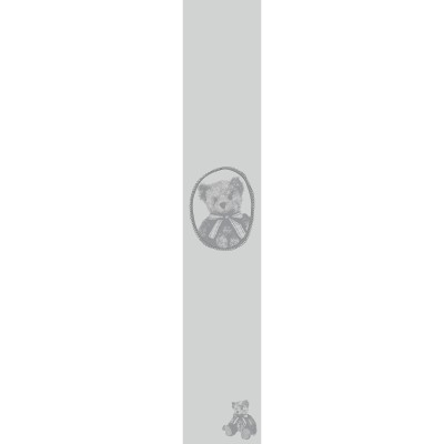 Papier peint intissé ours gris the original (48 x 300 cm)