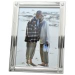 Cadre photo filet 19.5 x 14.5 cm (m�tal argent�) - Orf�vrerie de Cr�vigny 