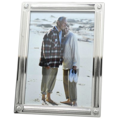 Cadre photo filet 19.5 x 14.5 cm (m�tal argent�) par Orf�vrerie de Cr�vigny 
