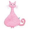 Doudou chat mousseline de coton rose Cerise