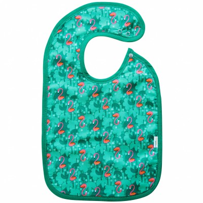 Bavoir flamingo