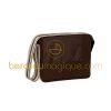 Sac mallette Casual Patchwork choco