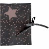Prot�ge carnet de sant� Etoiles gris / rose