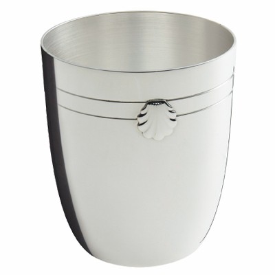 Timbale Coquille (m�tal argent�) par Ercuis