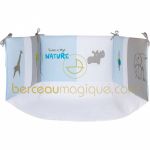 Tour de lit avec fond Mini Nature - Sucre d'orge