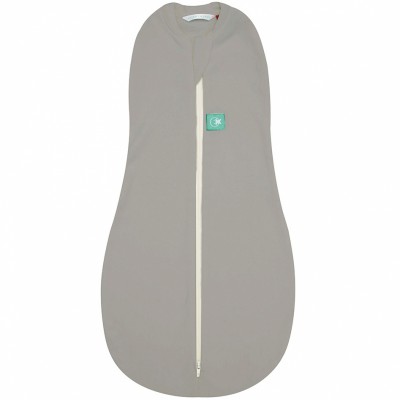 Gigoteuse d'emmaillotage printemps automne coton bio ergococoon grise tog 1 (76 cm)