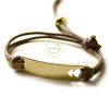 Bracelet ''I am'' Gar�on (Or jaune)