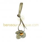 Bracelet miraculeux ruban en satin paillettes - M�r�sine