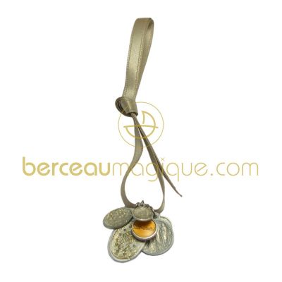 Bracelet miraculeux ruban en satin paillettes par M�r�sine