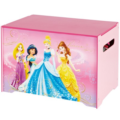 Coffre à jouets princesses